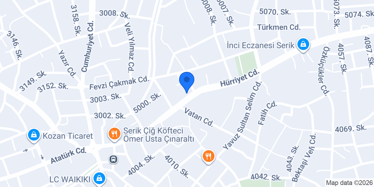 Kaplan dondurma konumu