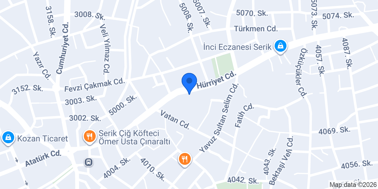 Lika Boutique konumu