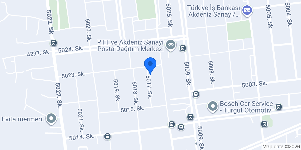 Merter Mobilya Dekorasyon konumu