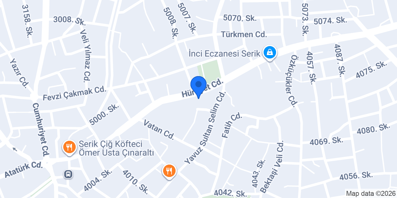 Onbaşı Ekmek Fırını konumu