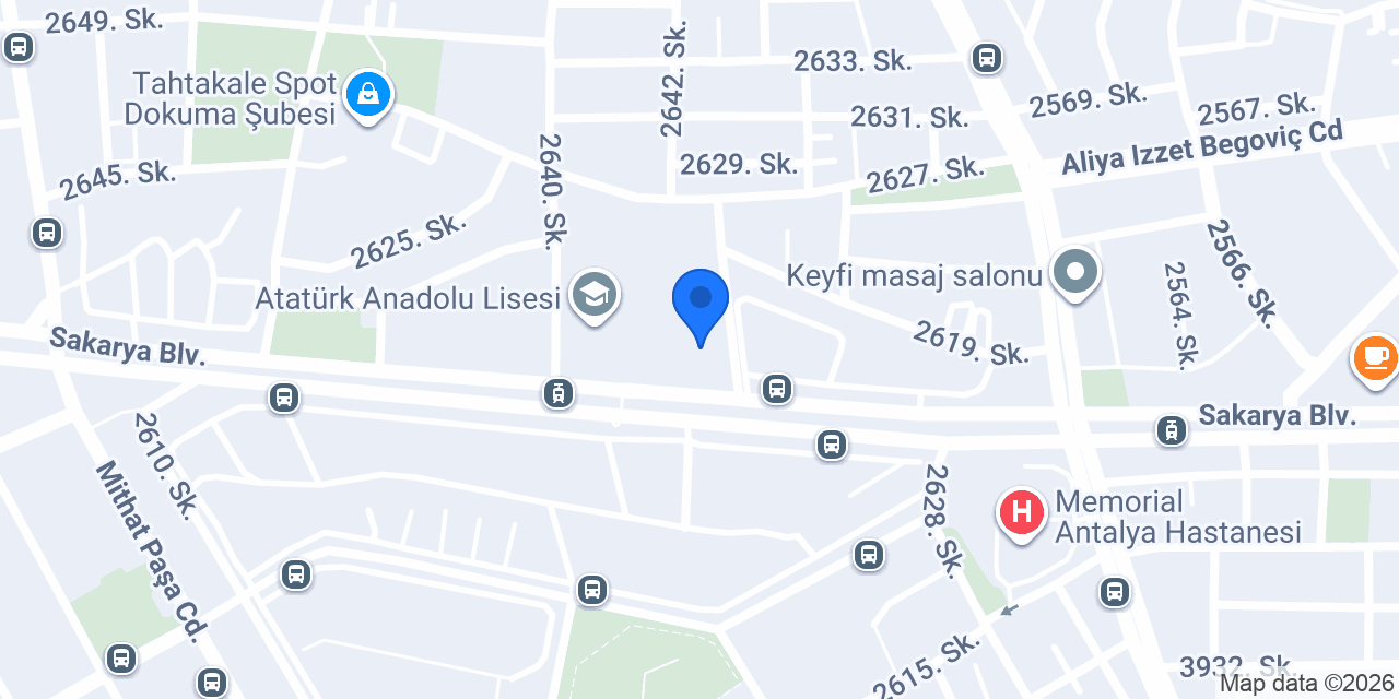Hüseyin Ak İlkokulu konumu