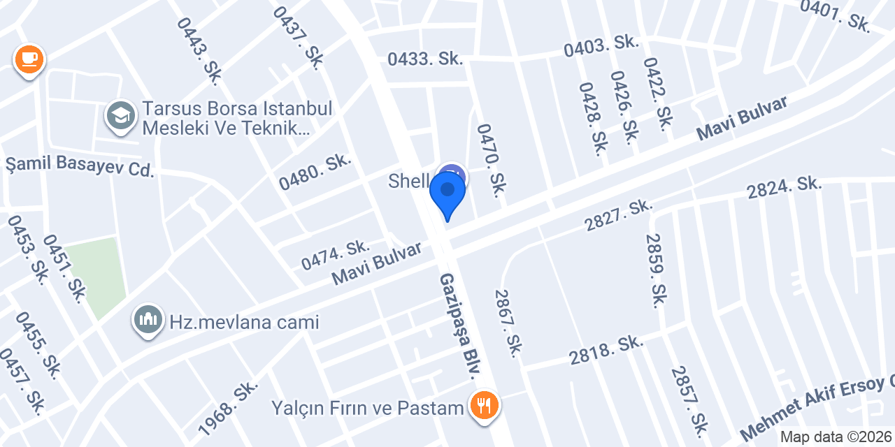 Has Döner Tantuni Salonu konumu