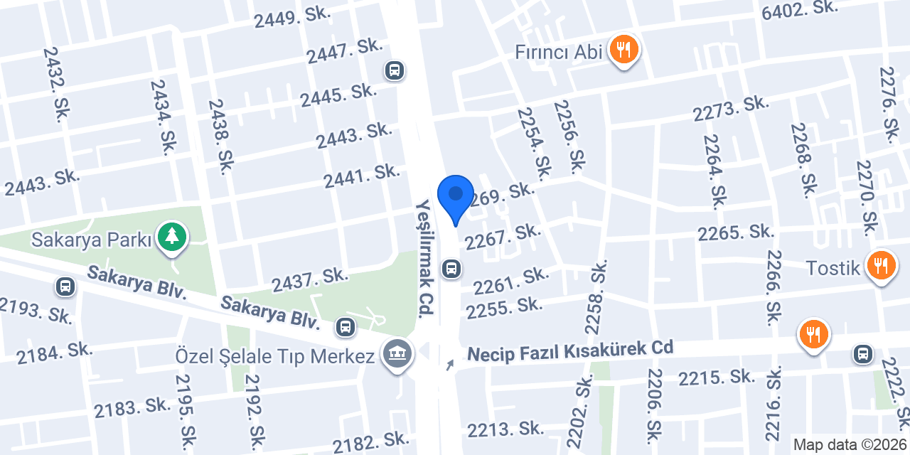 Garanti BBVA Kepez Şubesi konumu