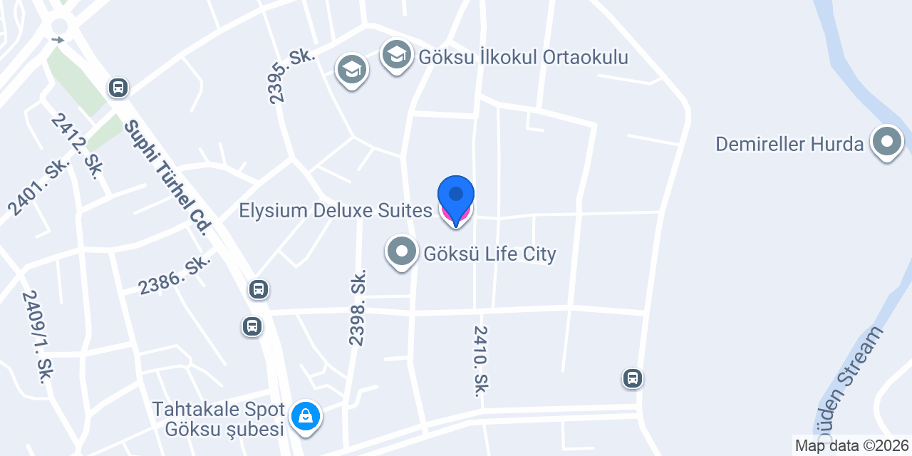 DREAM CİTY SPA ELYSİUM konumu