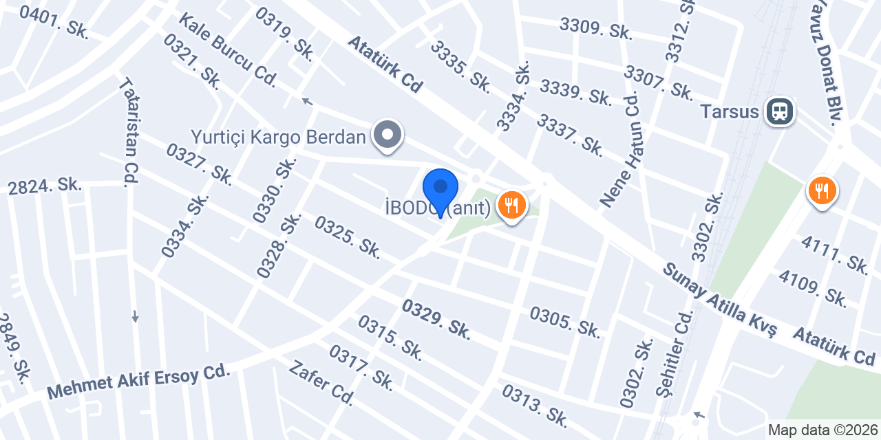 BABOŞ GECE DÖNERCİSİ konumu