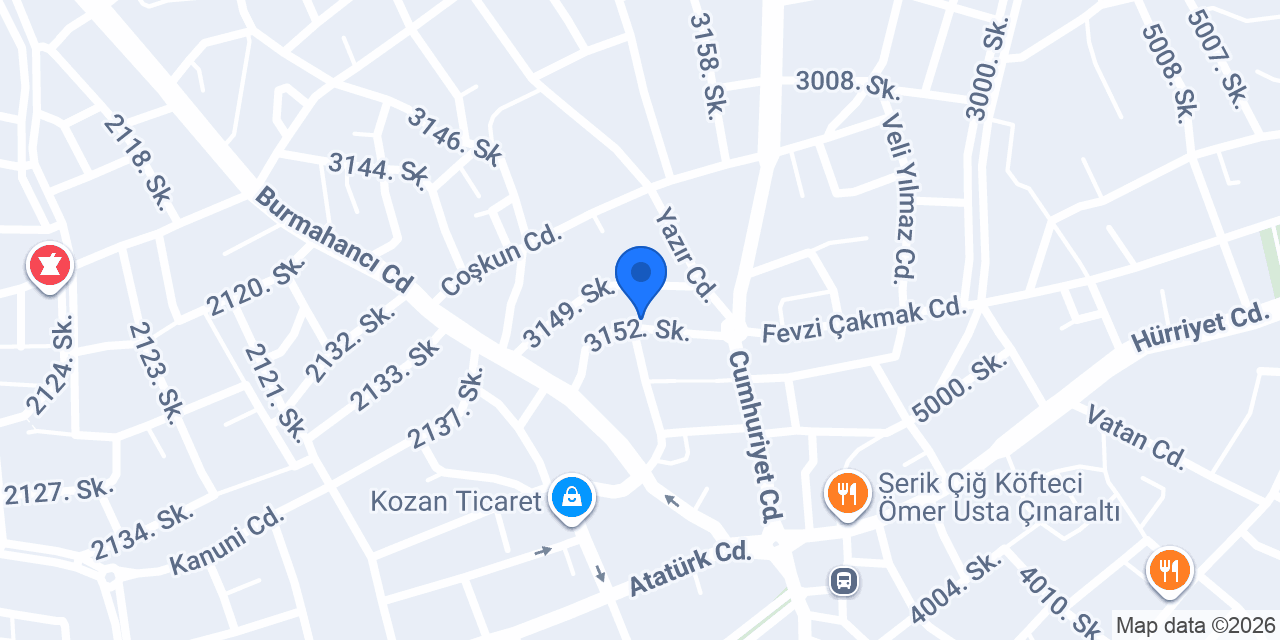 Terzi Mustafa konumu