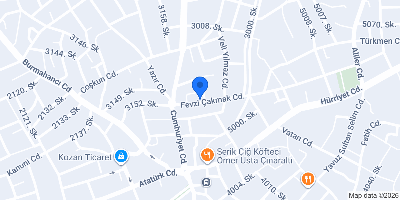 SERİK PERDE EV TEKSTİLİ PUKKA HOME konumu