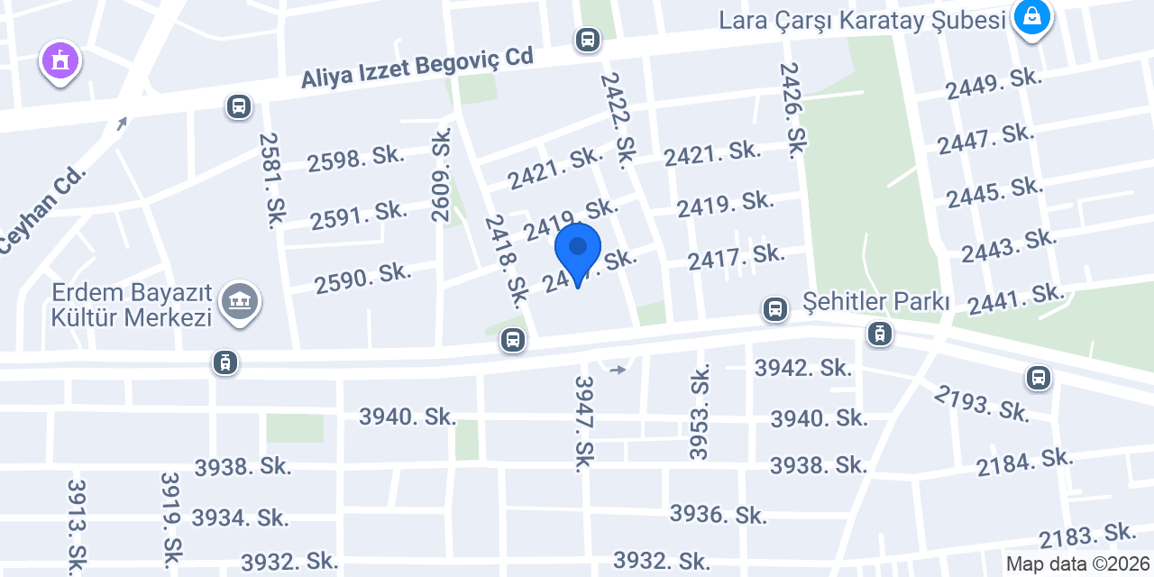 akyel rent a car konumu