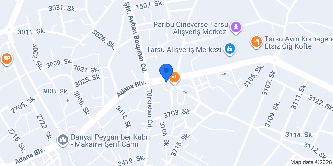 AKTANLAR GROSS konumu