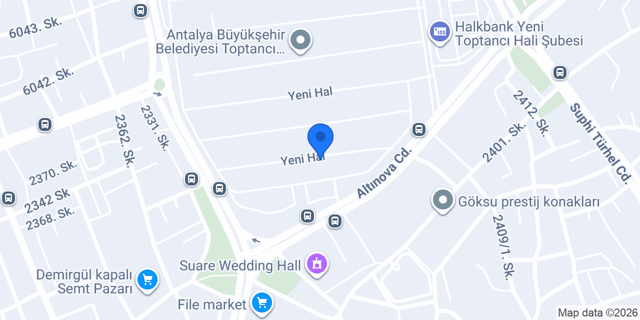 Astürk Tarım Ltd. Şti. konumu