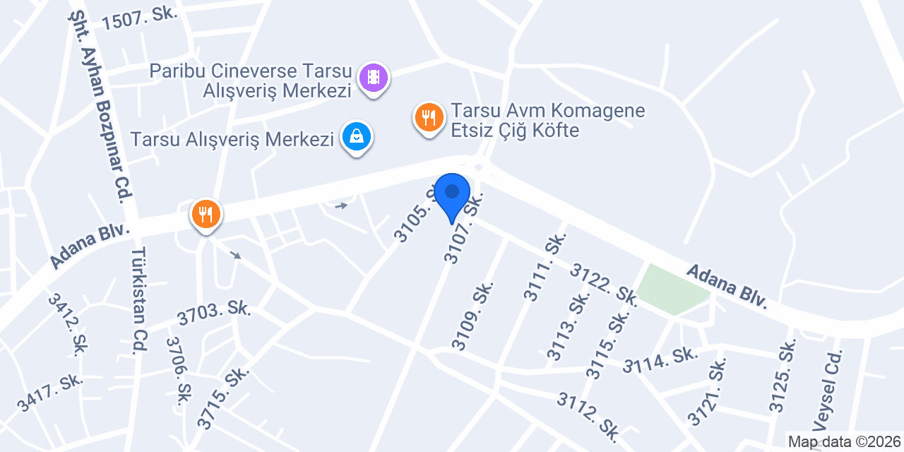 Özkaralar Lastik AVM konumu