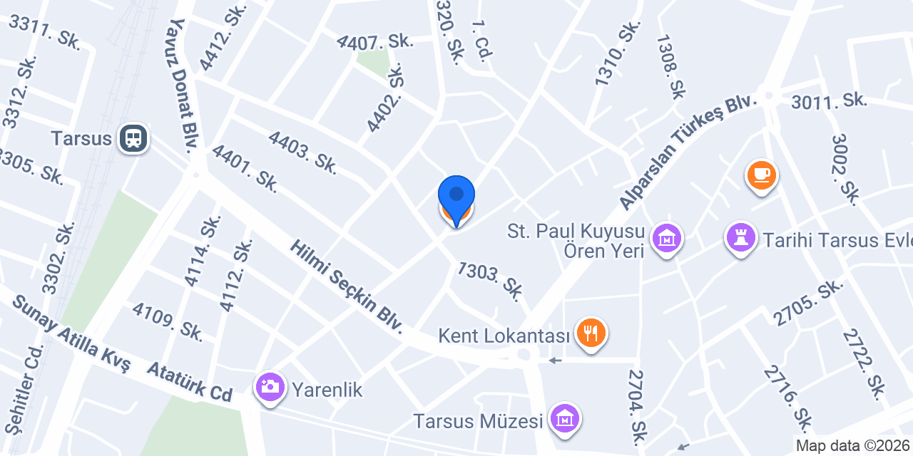 Gece Ciğercisi Tarsus konumu