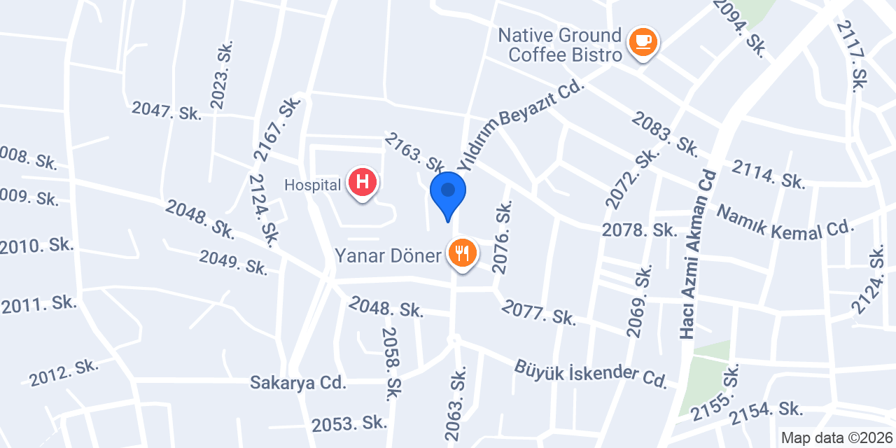 Noble cafe & bistro konumu