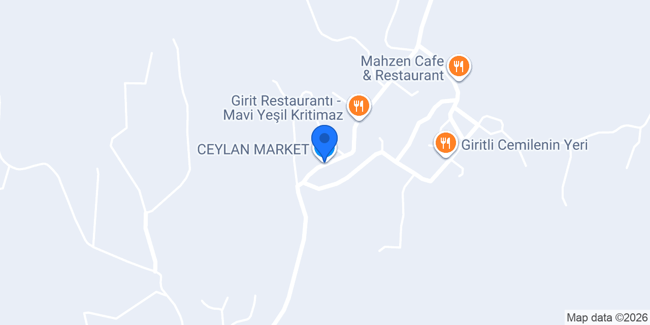 CEYLAN MARKET konumu