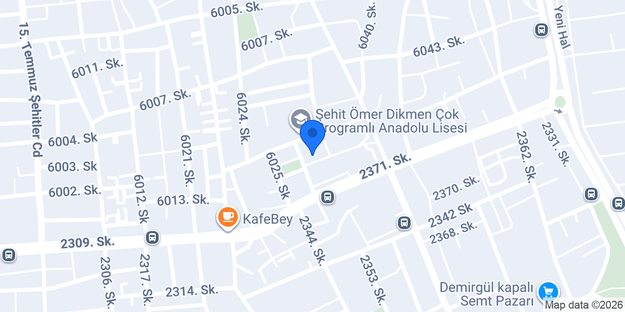 Sevgi Eczanesi konumu