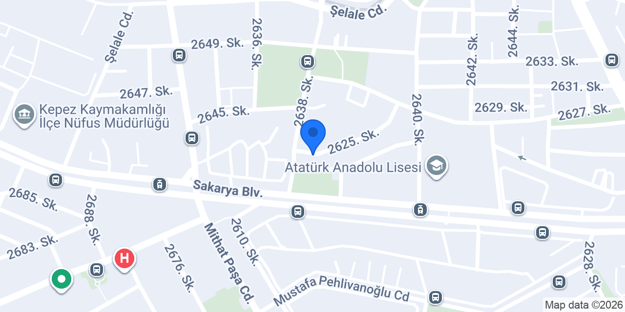 07 Gençlik Erkek Kuaförü konumu