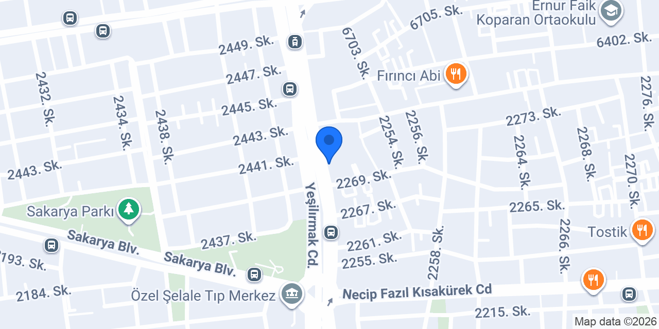 Dürümcü bedir Copur Kepez Şubesi konumu