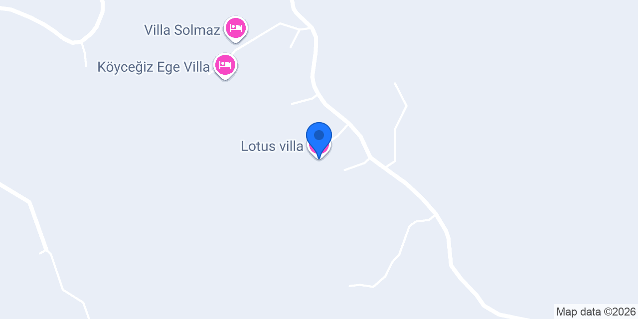 Lotus villa konumu
