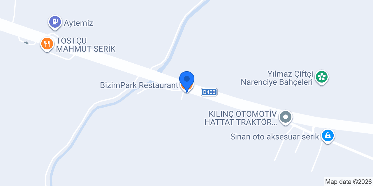 BizimPark Restaurant konumu