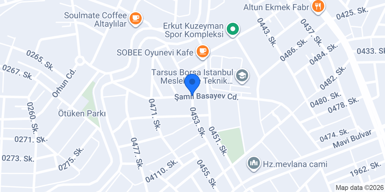 Lezzet dünyası konumu