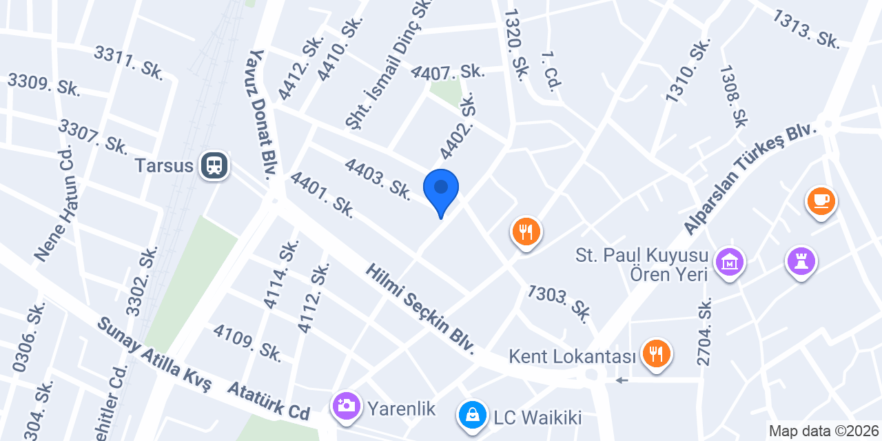 Kuaför Ali örgün konumu
