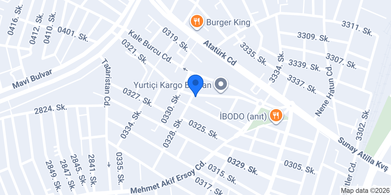 Emine Doğan Makeup Studio konumu