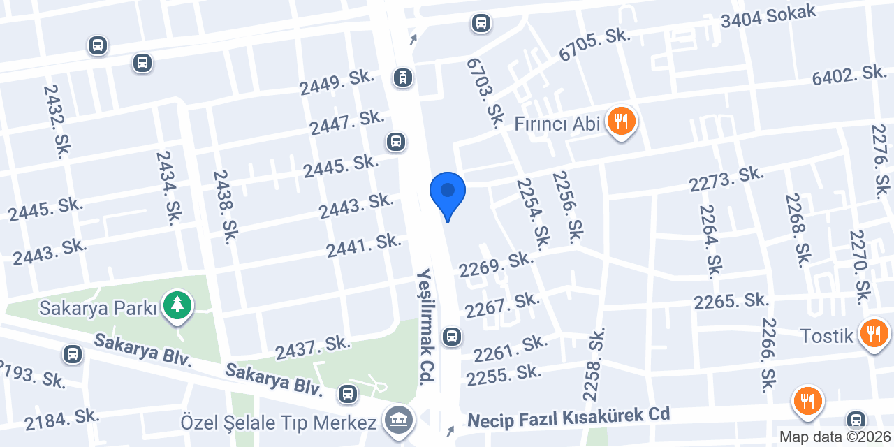 Kuveyt Türk Kepez Şubesi konumu