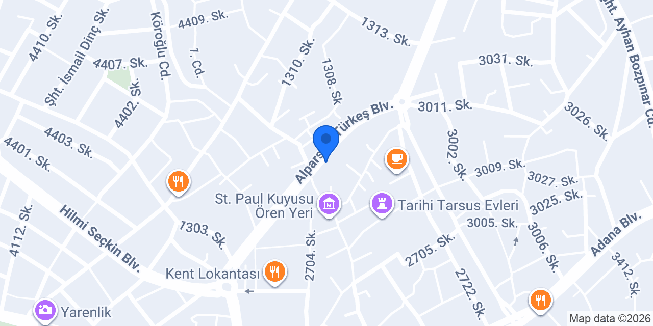 Gökhan Elektrik Tarsus konumu