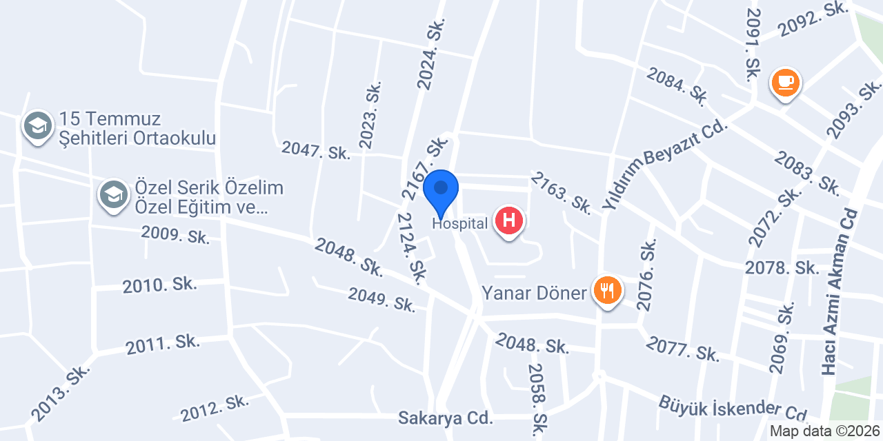 İmaj Optik Serik konumu