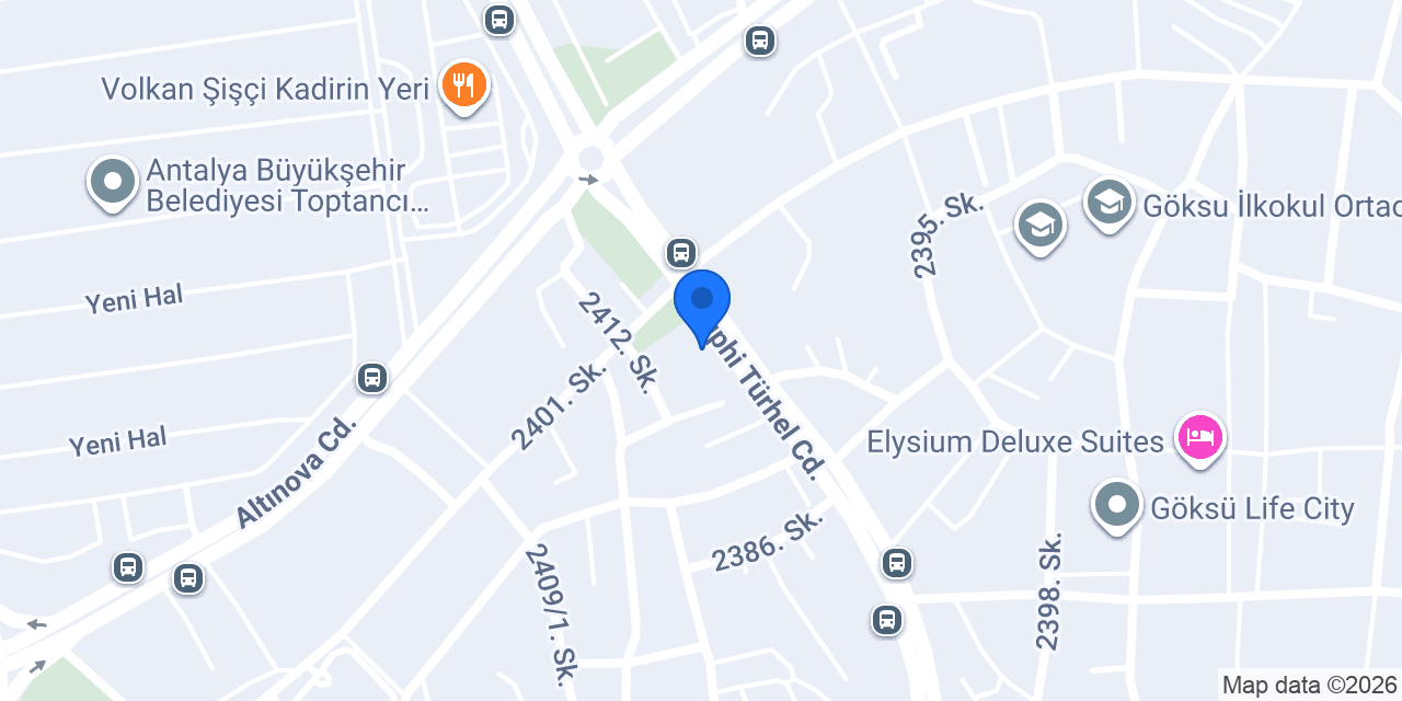 Poyraz Kömürcülük konumu