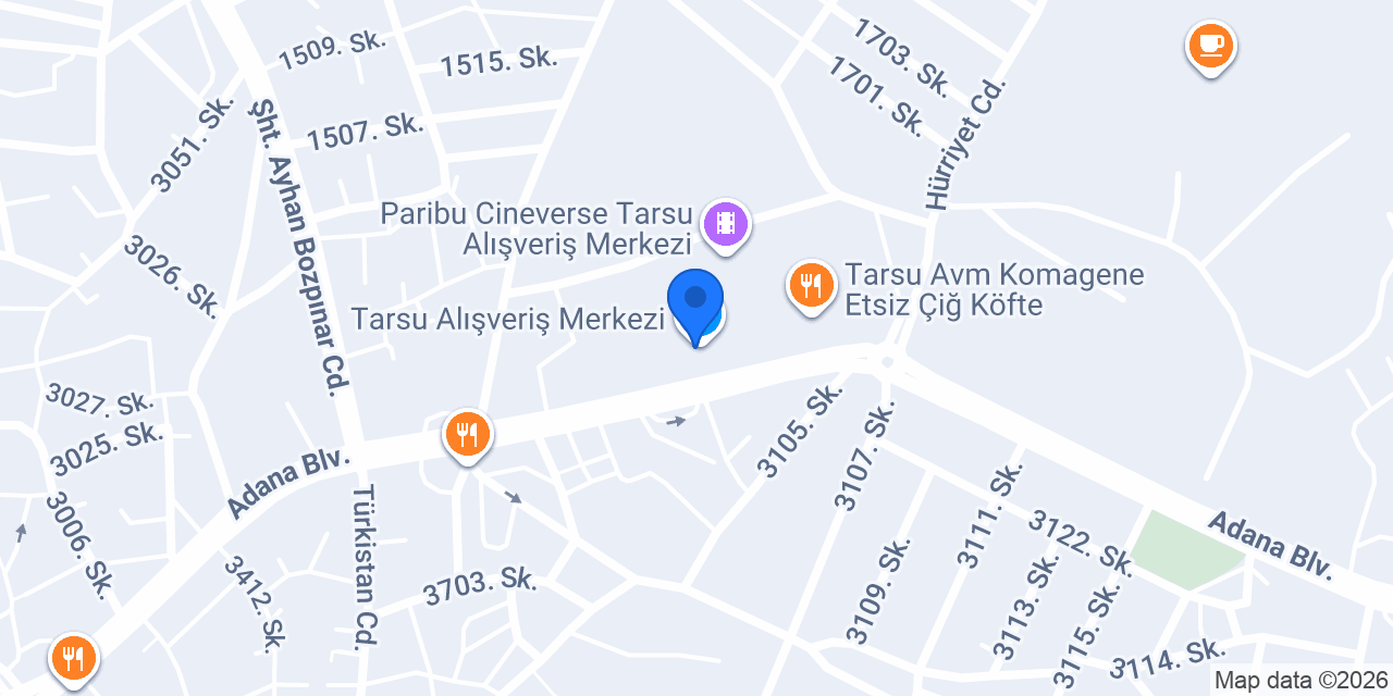 ANKA ÇİÇEKÇİLİK TARSU AVM konumu