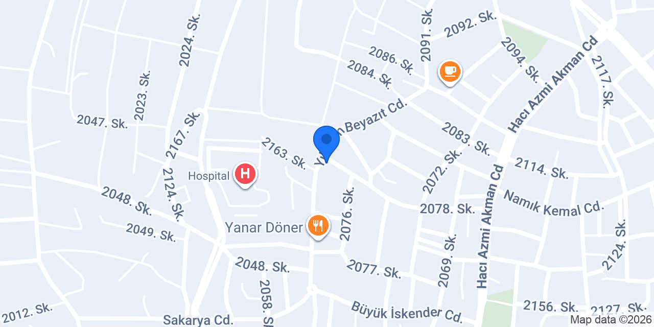 Çetin Market konumu