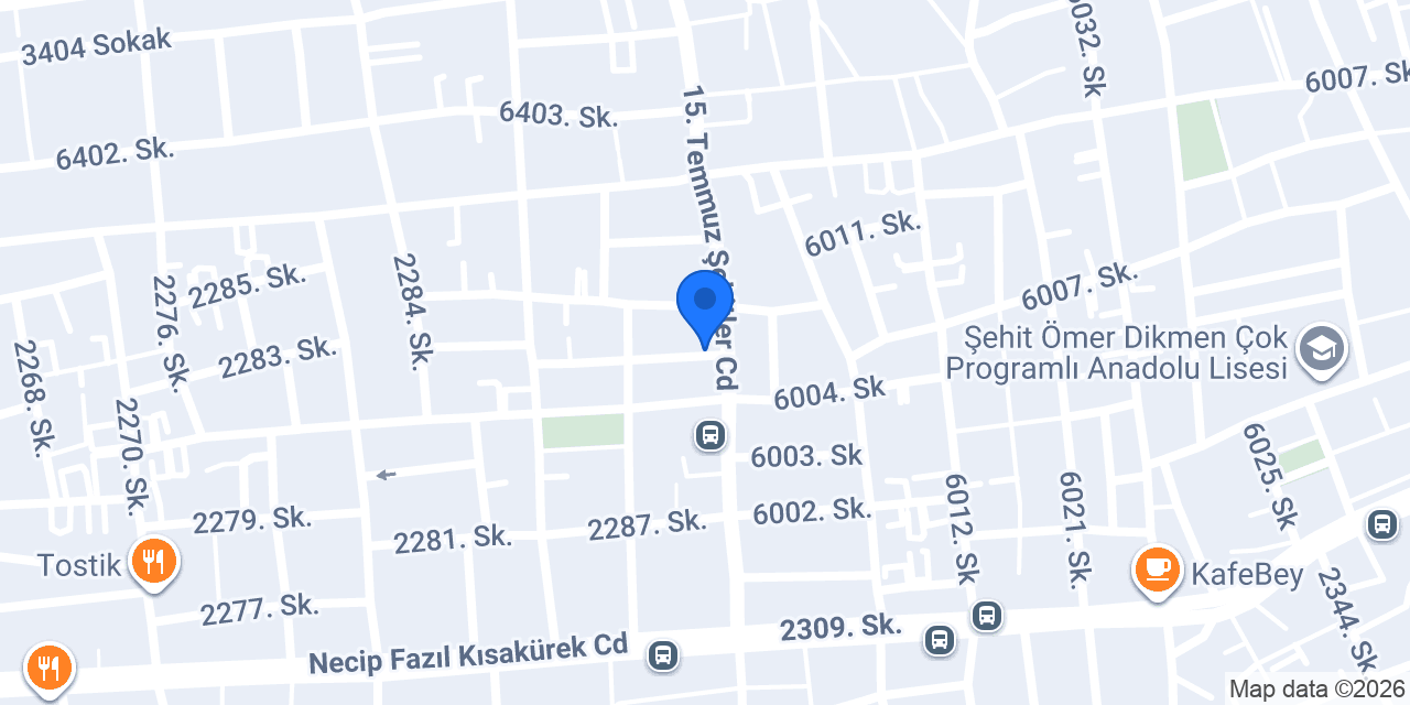 Yeni Derman Eczanesi konumu