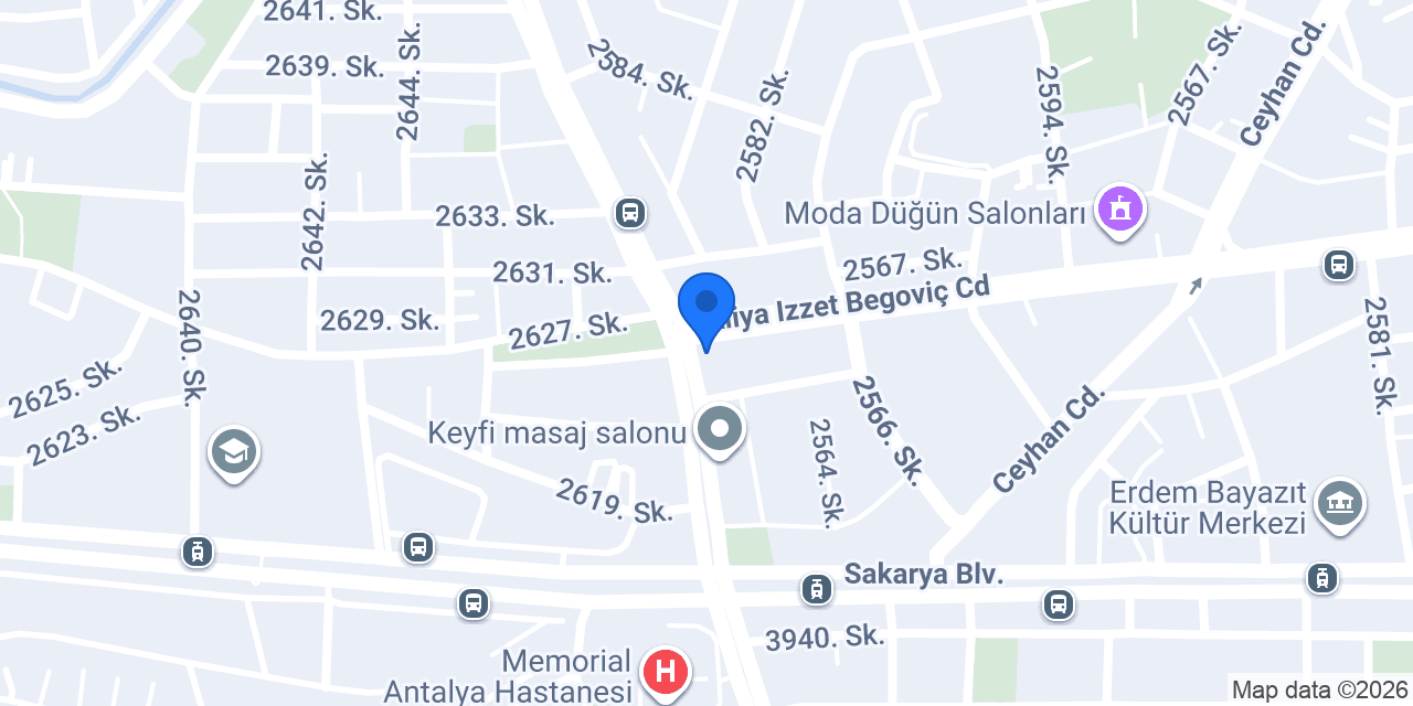 Diyetisyen Seda Özyurt konumu