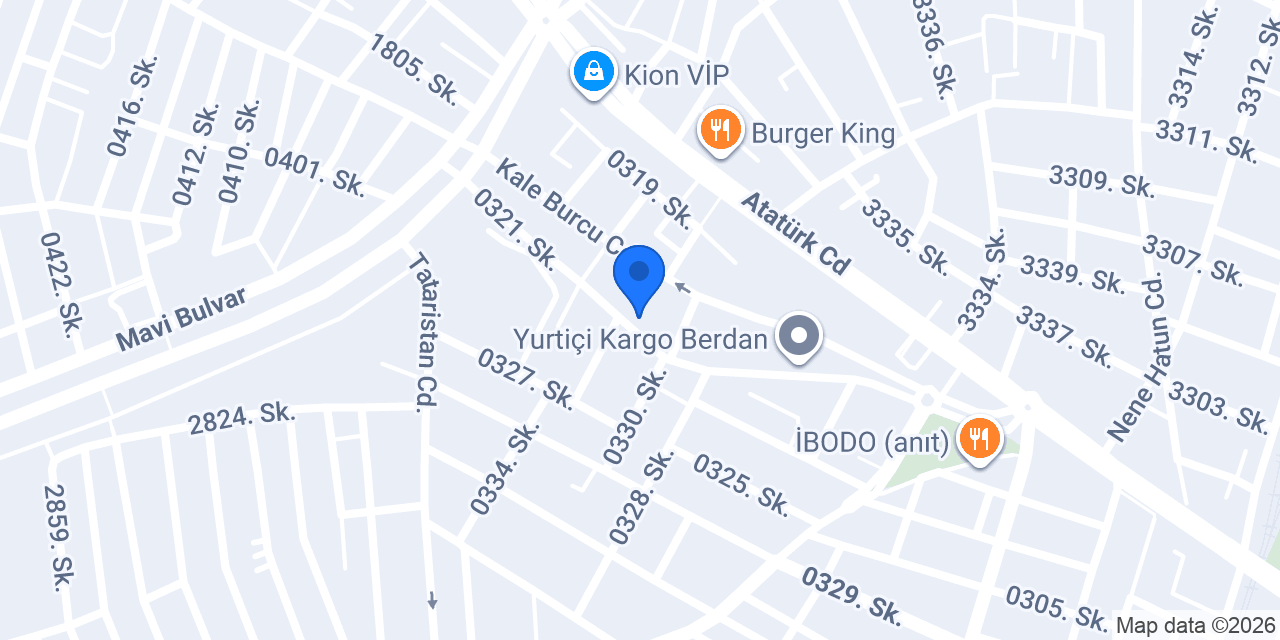 Bereket Eczanesi konumu