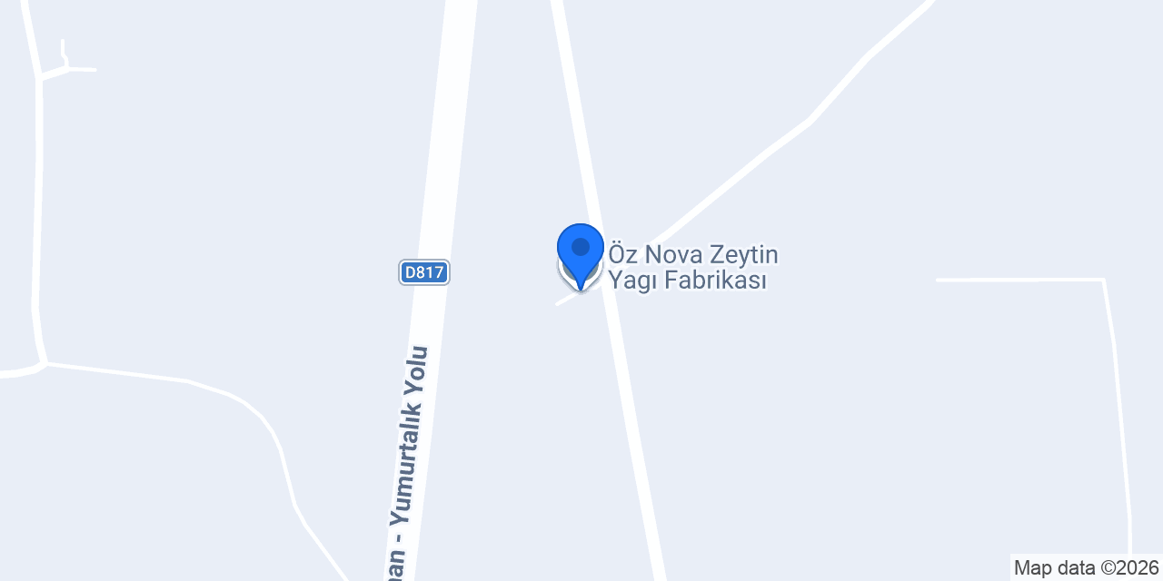 Öz Nova Zeytin Yagı Fabrikası konumu