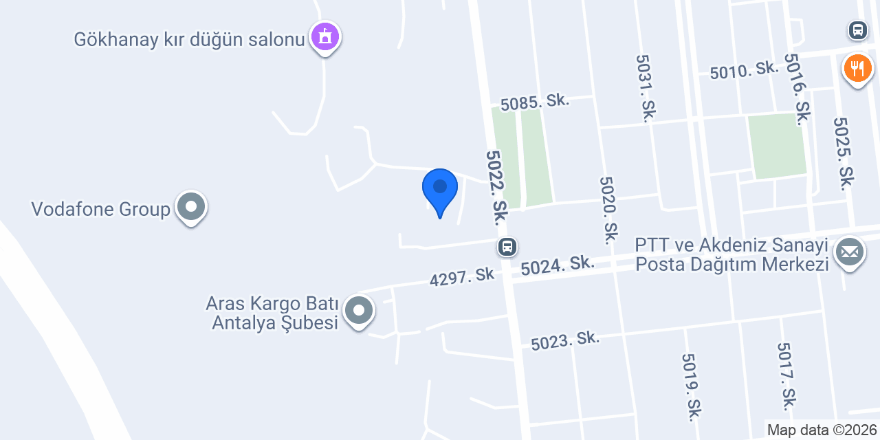 ERÇE AUTO konumu