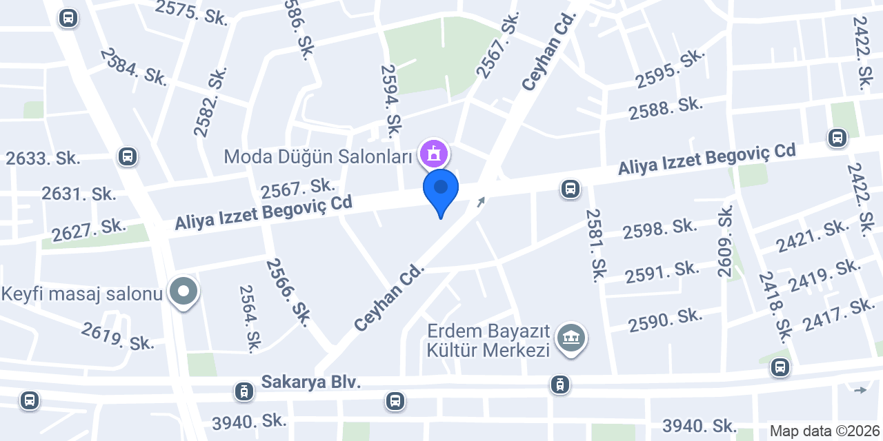 Cekdev konumu