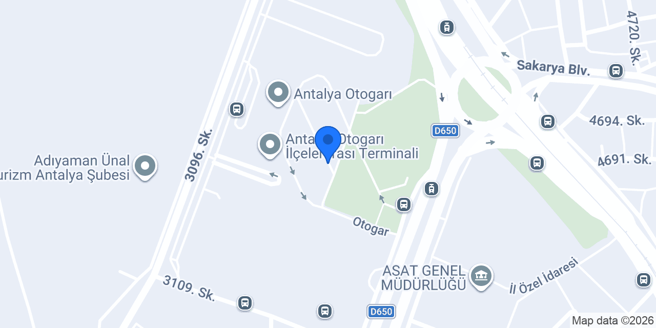 Lüks Aksel Seyahat konumu