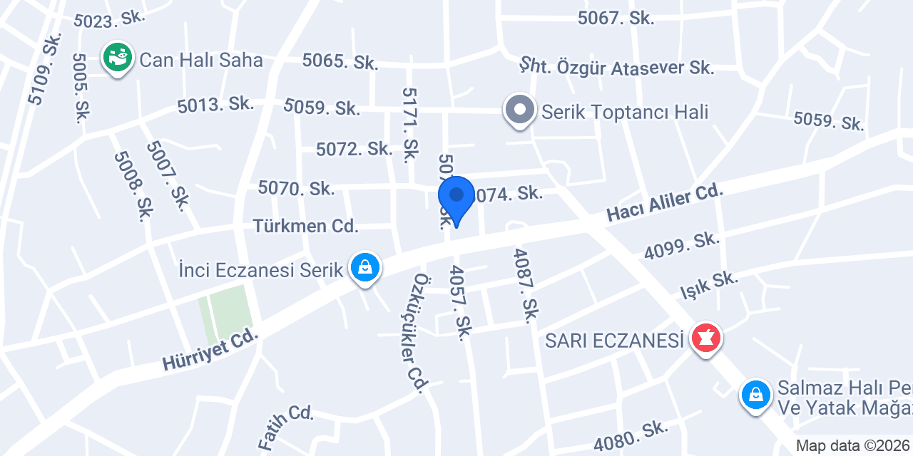 Güven Erkek Kuaförü konumu