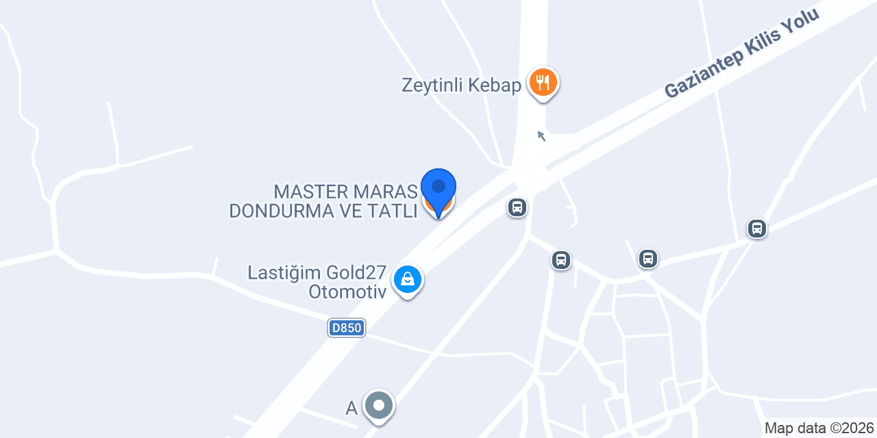 MASTER MARAS DONDURMA VE TATLI konumu