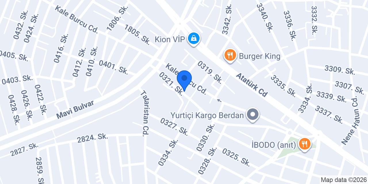 Meya Beauty Studio konumu