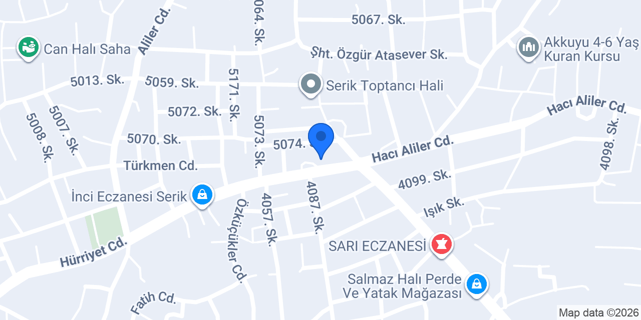 Gökoğlu Tarım konumu