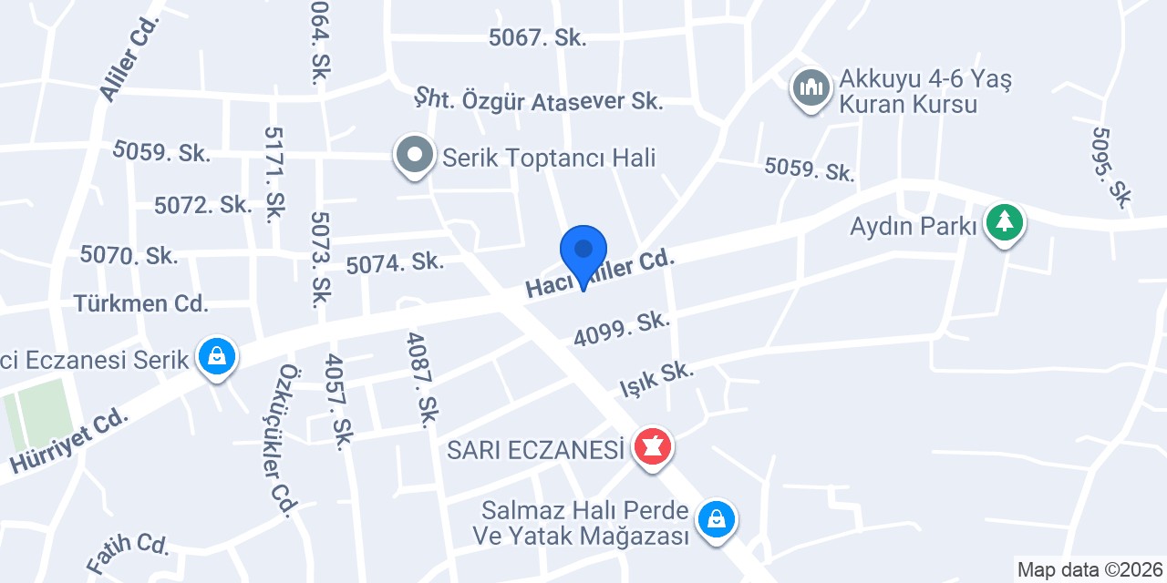Kaynar Erkek Kuaförü konumu