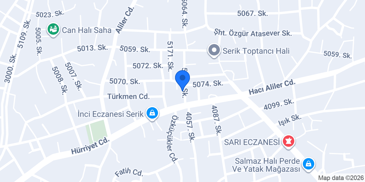 Topçuoğlu Tarım Gıda Ltd. Şti. konumu