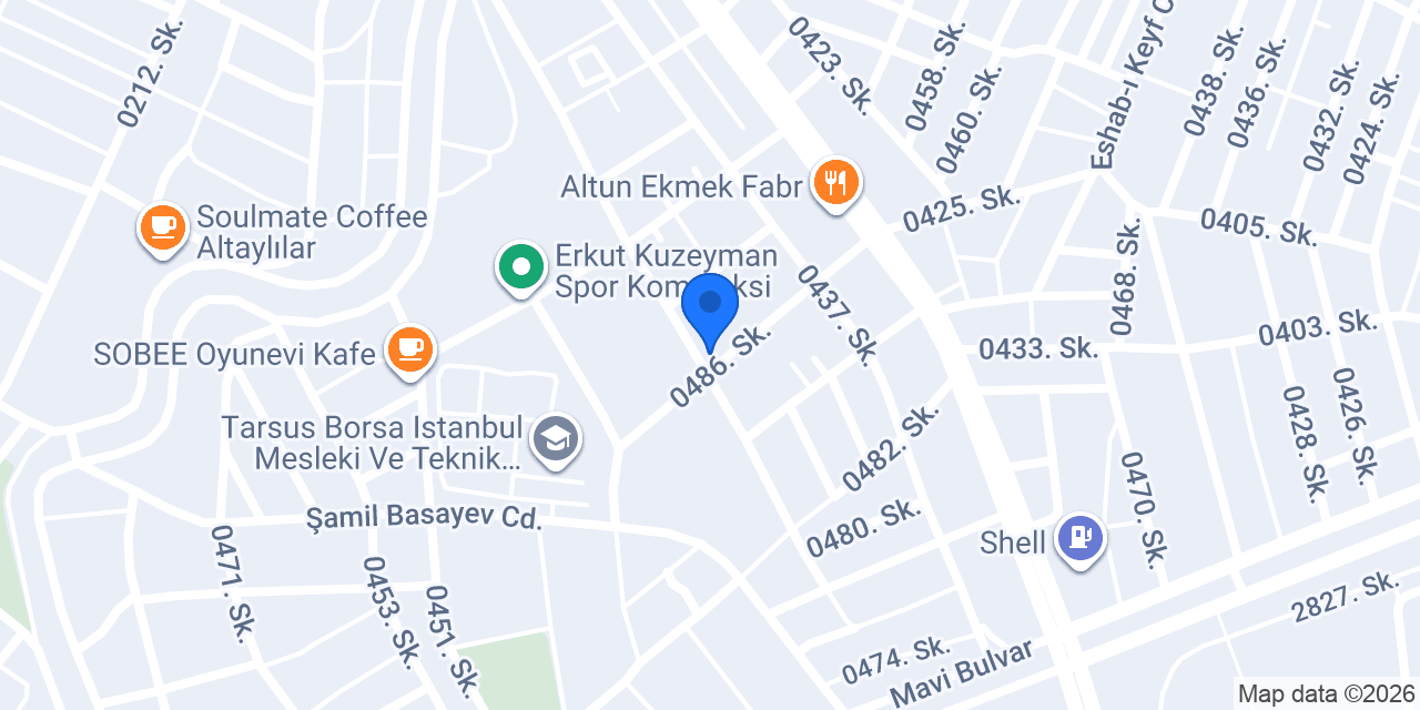 HAYAT SU TARSUS konumu