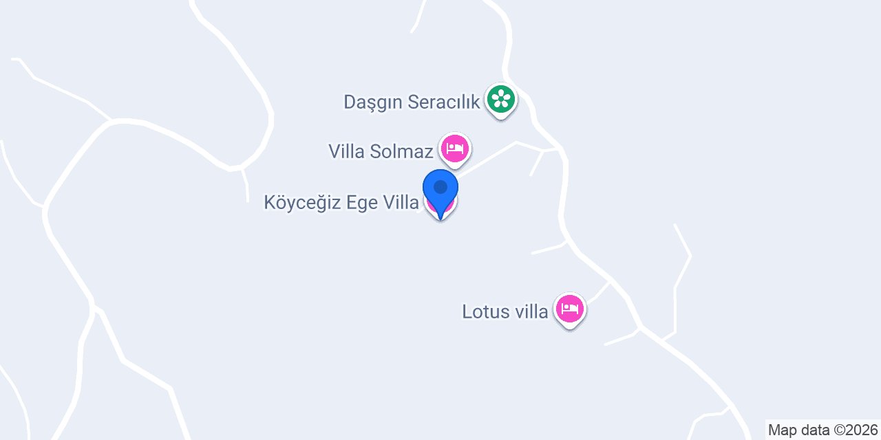 Köyceğiz Ege Villa konumu