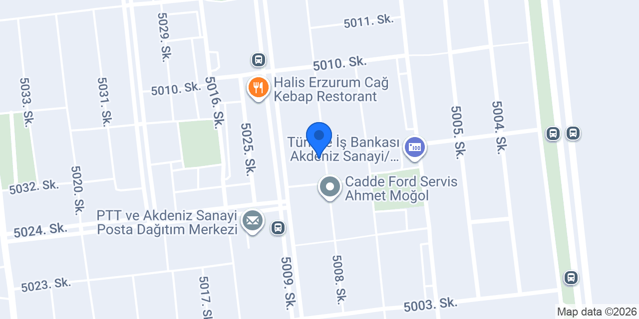 Benli Ticaret Ford Yedek Parça konumu