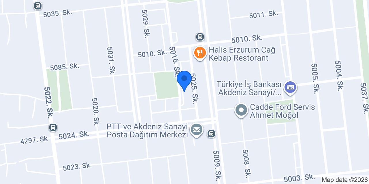 Arkadaş Oto Boya konumu