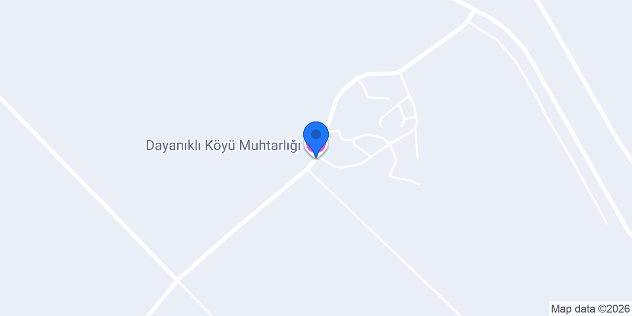Dayanıklı Köyü Muhtarlığı konumu